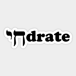 Chaidrate Sticker